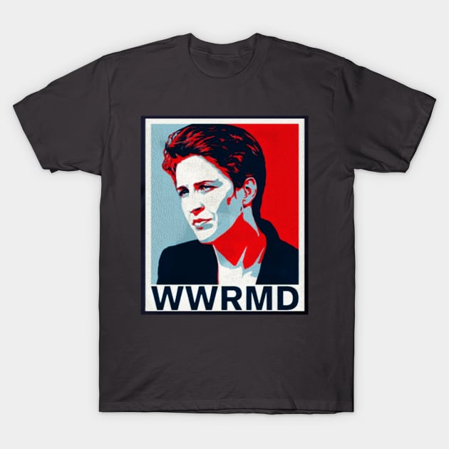 WWRMD: What would Rachel Maddow Do? T-Shirt by akastardust